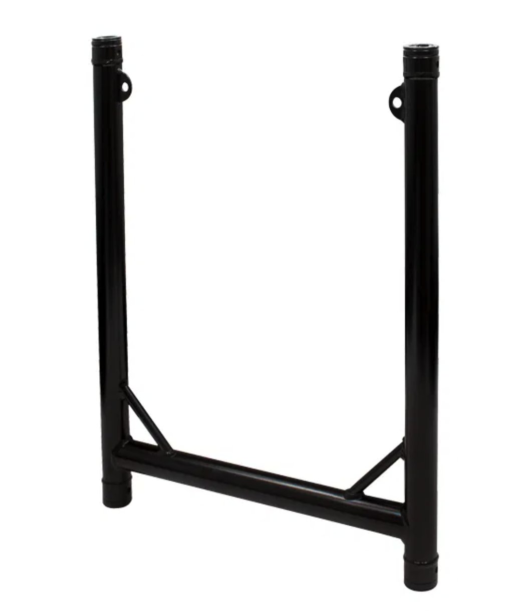 F31PL Modular U Frame Stage Black 1M x 1M